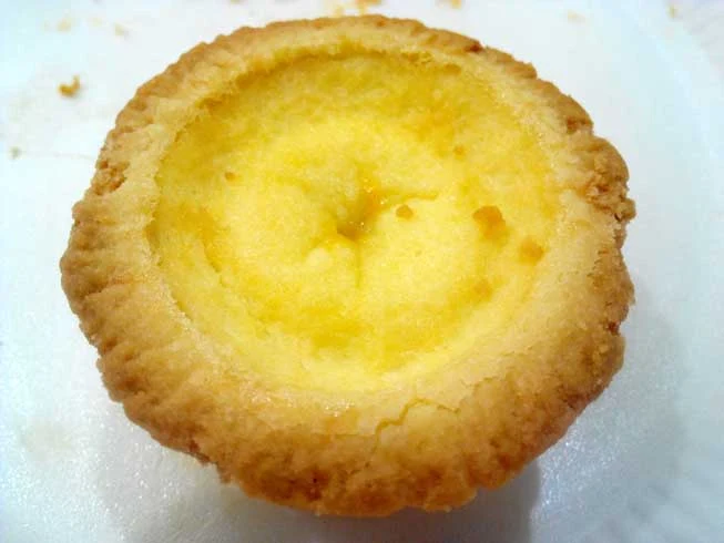 It looked like a normal egg tart on the surface...