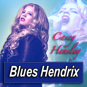 CASEY HENSLEY · by Blues 

Hendrix