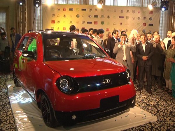Pakistan introduced an electric car with advanced features at the local level