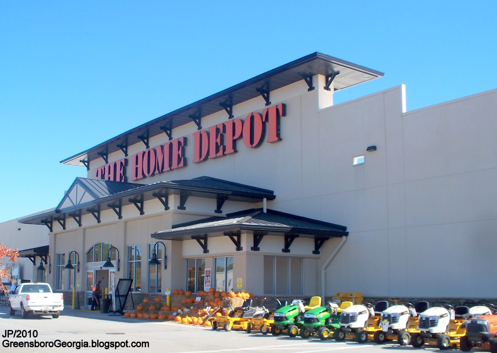  HOME DEPOT GREENSBORO GEORGIA Store Gas Station I20, Home Depot