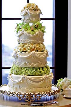 Wedding cakes beautiful flowers