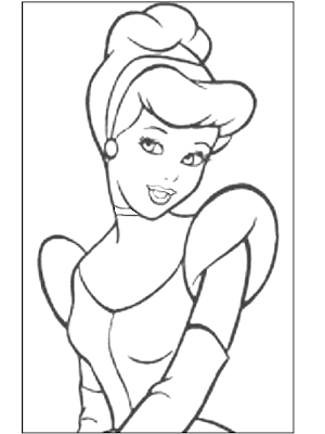 princess cinderella coloring pages ideas