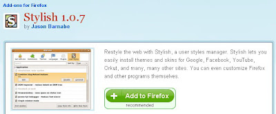Download Stylish Add-On For Mozilla Firefox and ThunderBird