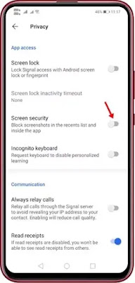 Cara Menonaktifkan Screenshot di Signal Private Messenger-6