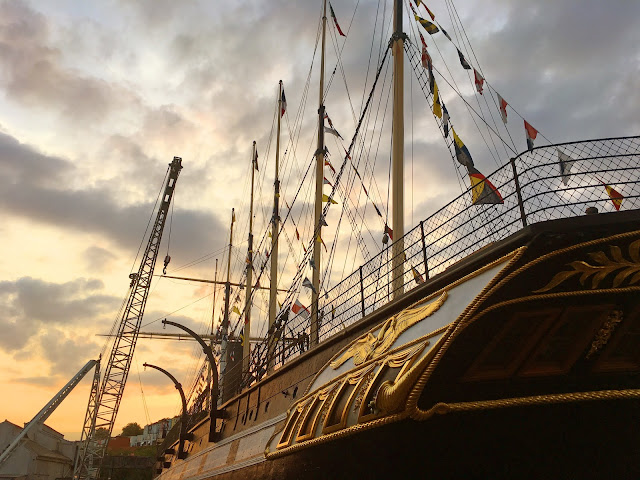 SS Great Britain Bristol Rooftop View