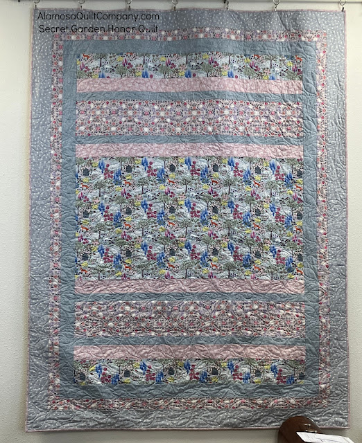 Secret Garden Honor Quilt sample