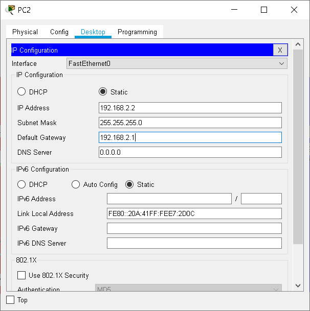 Konfigurasi Routing RIP di Cisco Packet Tracer