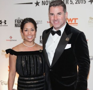 Desiree Jacqueline Guerzon with her husband Kevin Plank