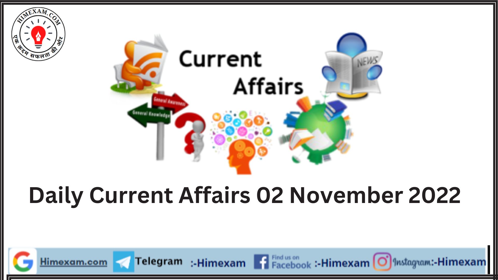 Daily Current Affairs 02 November 2022
