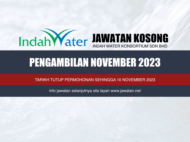 Jawatan Kosong Indah Water Konsortium Sdn Bhd 2023