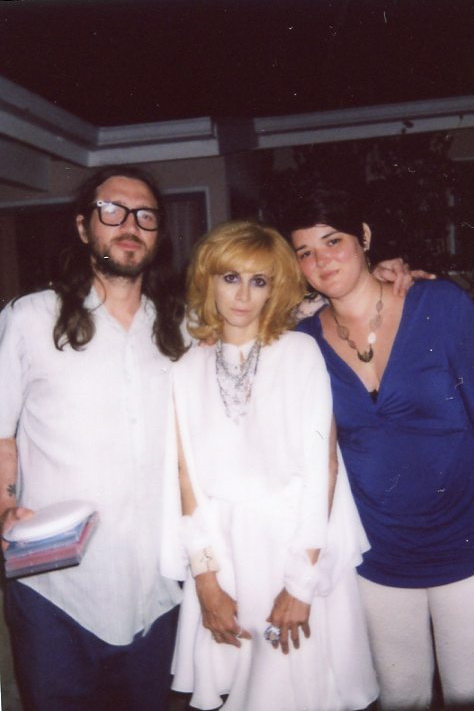 John Frusciante Linda Ramone and Nicole Turley