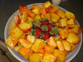 Pineapple with li hing powder (photo by millietastic)