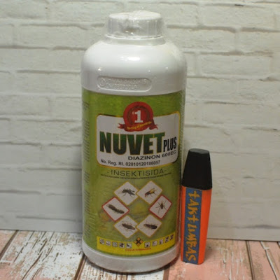 Nuvet Plus 600EC Diazinon Basmi Nyamuk Lalat Kecoa Semut