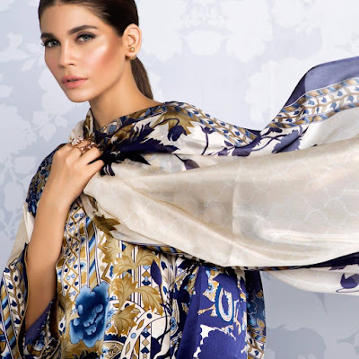 Unstitched Silk Dresses by Sana Safinaz