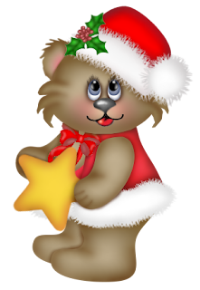 Animals For Christmas Clipart