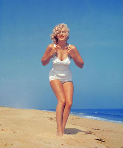 Marilyn Monroe Beach Fantasy