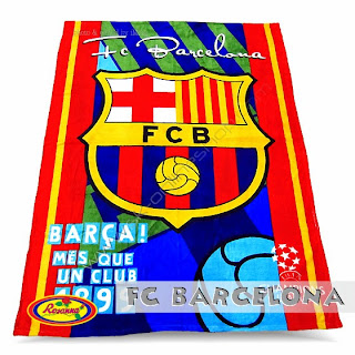  Jual Selimut Rosanna Soft Panel Blanket Manchester Fc Barcelona