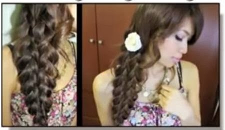  Cara  membuat rambut  kepang  ala  korea 