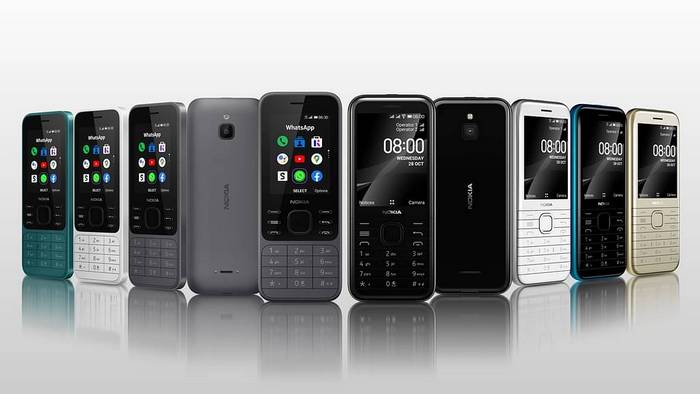 Nokia 6300 4G dan Nokia 8000 4G