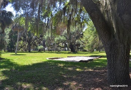 Foundations of old buildings