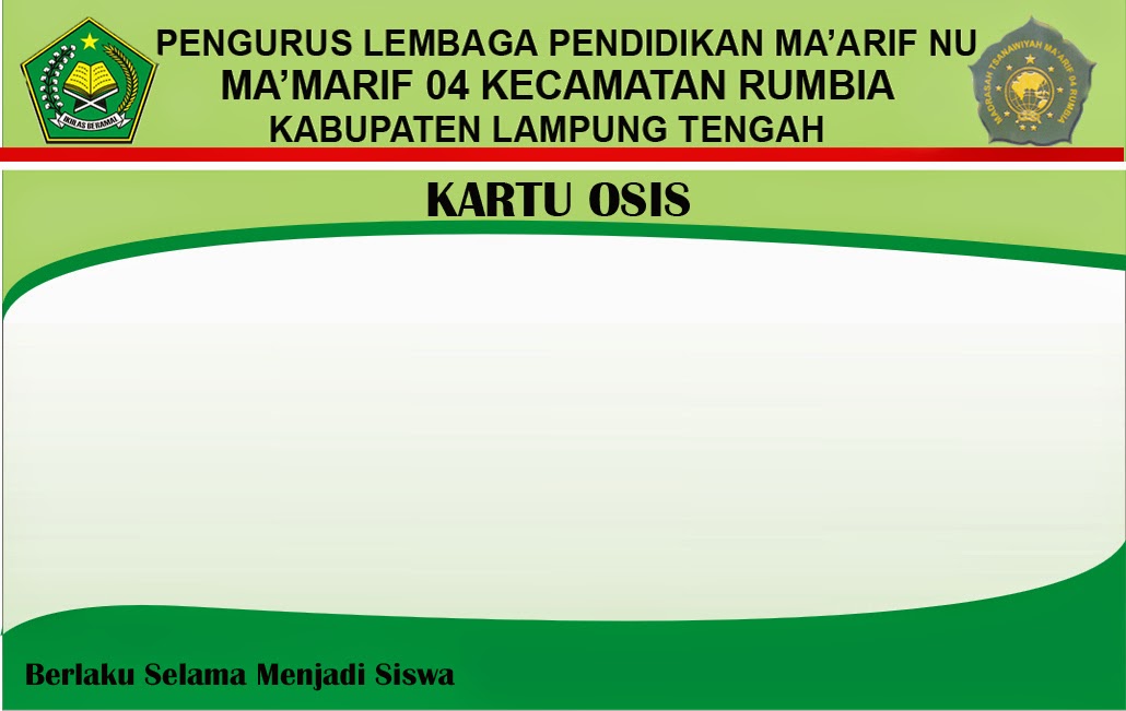 Kartu Osis Murah  Bocah Rumbia