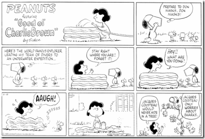 1985-08-18 - Snoopy as the world famous explorer