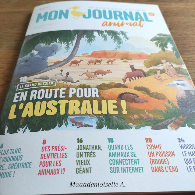 Magazine Mon journal animal L214 éducation