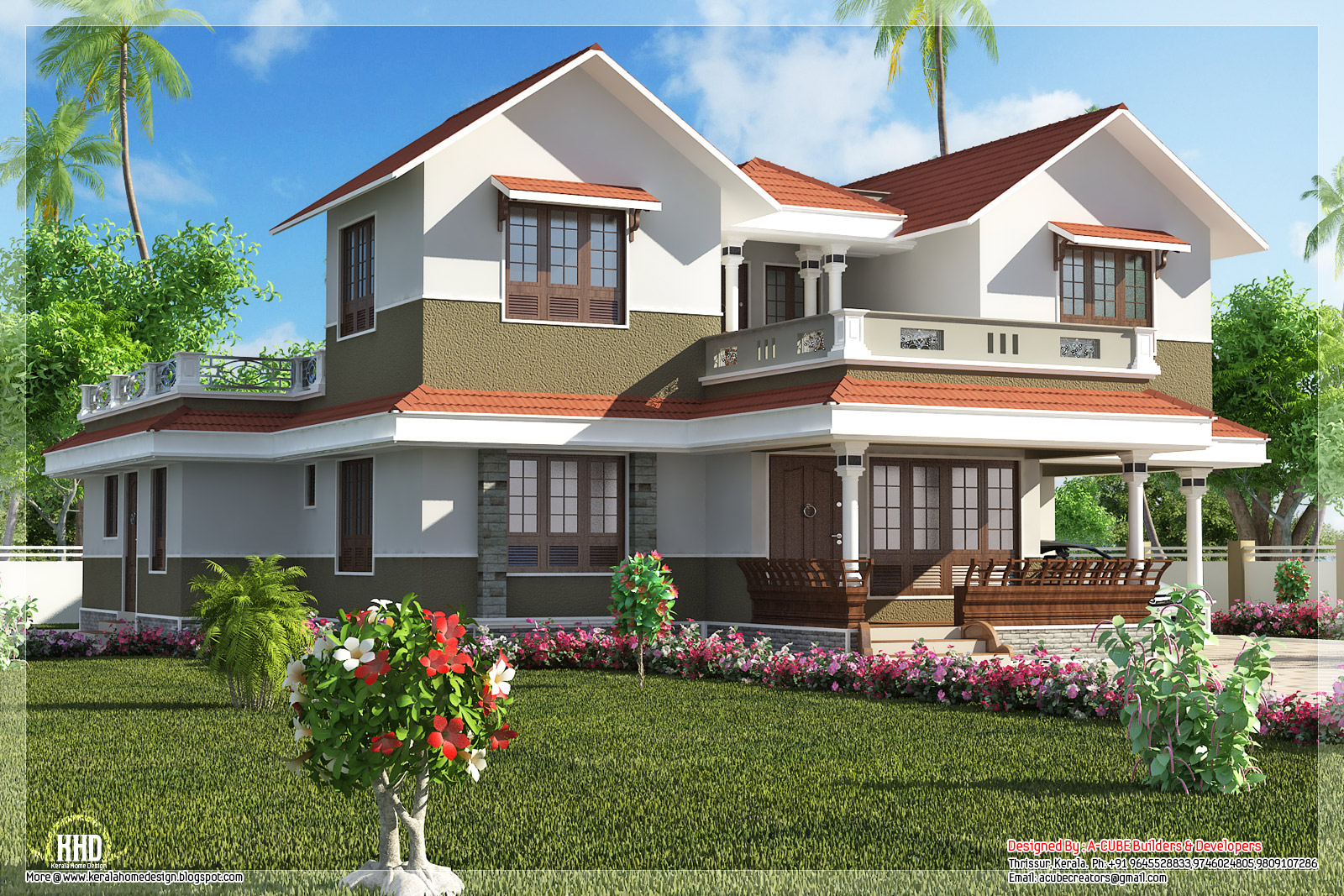 September 2012 Kerala home  design  and floor plans 8000 