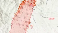 Redding Fires 2022 Map