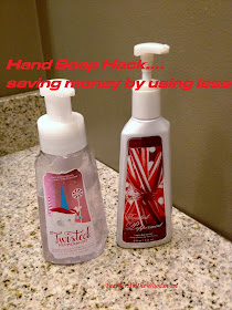 save money on hand soap