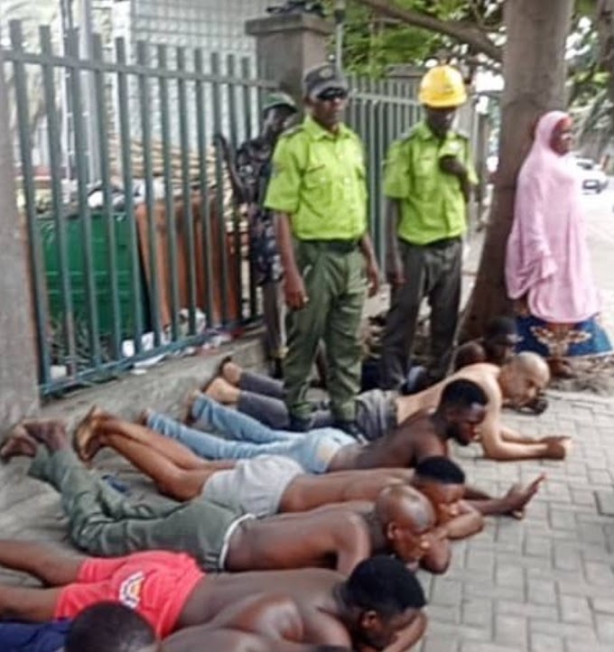 A Lebanese man and 25 others arrested by the Lagos state Govt for squatting under thebridges