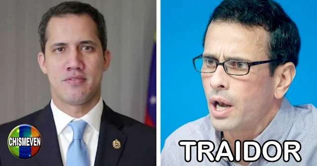 Juan Guaidó desuniendo a la oposición denuncia a Capriles y a Stalin como traidores