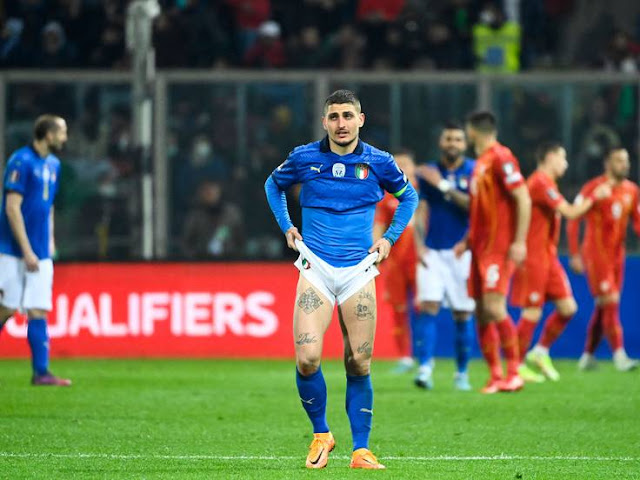 ITALIA FUERA del MUNDIAL