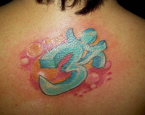 Bali Ongkara Letter Tattoo Designs