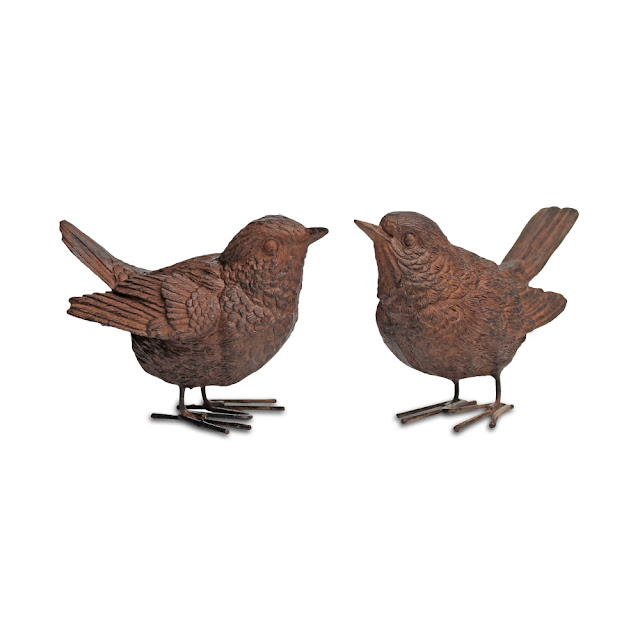 Metal Bird Ornaments