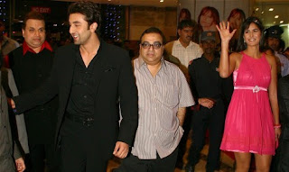 Katrina and Ranbir at Ambience