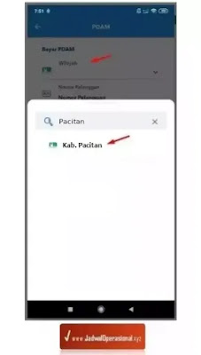 Cara Cek Tagihan PDAM Pacitan via Aplikasi BRIMO