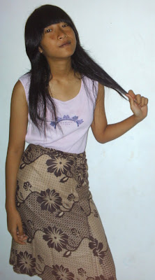 women batik skirt