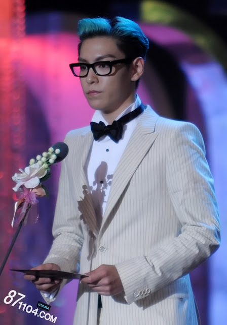 T.O.P at Paeksang Awards 2012