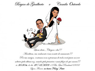 convites de casamento