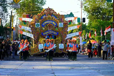 PDAM Sidoarjo Bawa Singa di Karnaval Shining Jayandaru, Simbolisasi