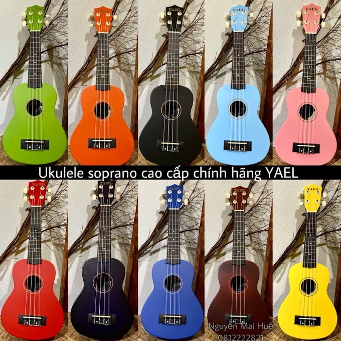 Đàn ukulele soprano cao cấp Yael - tặng kèm phụ kiện