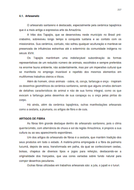 INVENTÁRIO DA OFERTA E INFRAESTRUTURA TURÍSTICA DE SANTARÉM – Pará – Amazônia – Brasil / ANO BASE 2013  - III. ATRATIVOS TURÍSTICOS