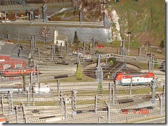 plastico treni scala N 006  piattaforma girevole