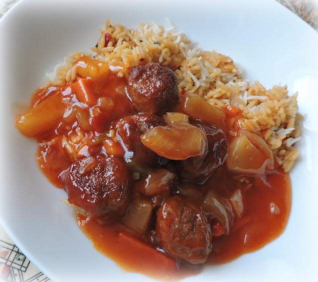 Pineapple Sweet and Sour Meatballs