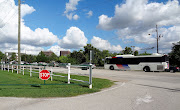 Metro Bus inbound on Memorial Dr passing Terry Hershey Park, . (dsc )