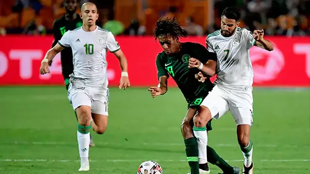 ملخص واهداف مباراة الجزائر ونيجيريا (2-1) مباراة ودية