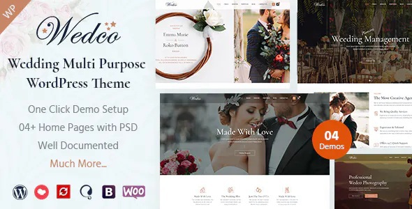 Best Wedding Multipurpose WordPress Theme