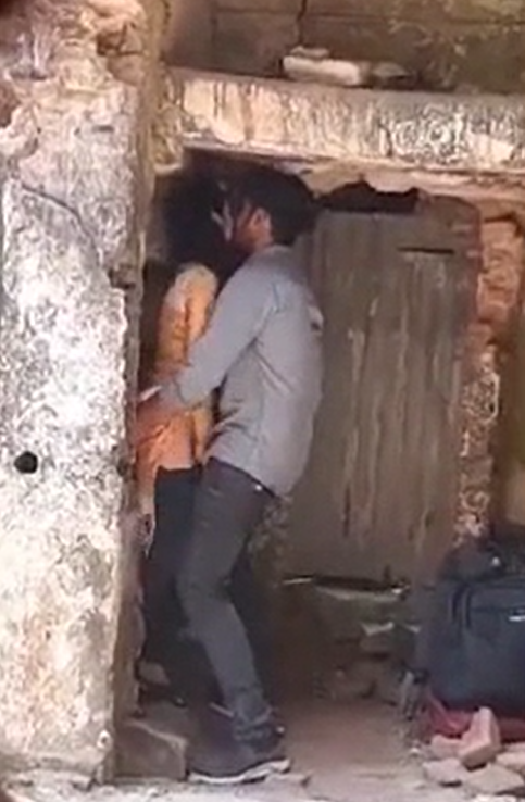 Village couple meet each other