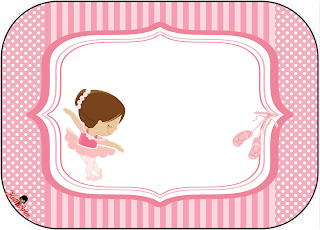  Pretty Ballerina Free Printables Labels.